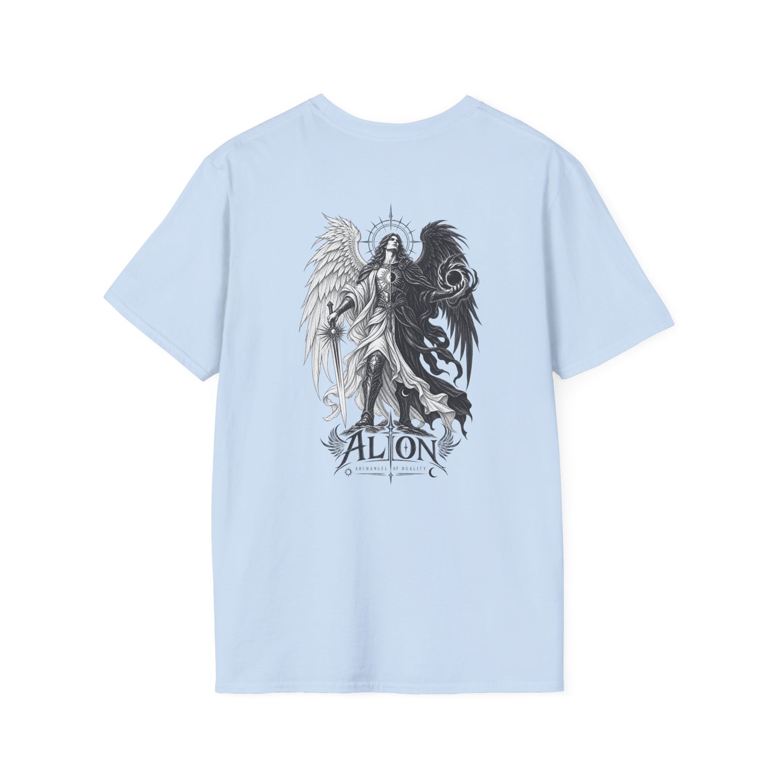 Archangel Alion - Angel of Duality Graphic Tee - Image 34