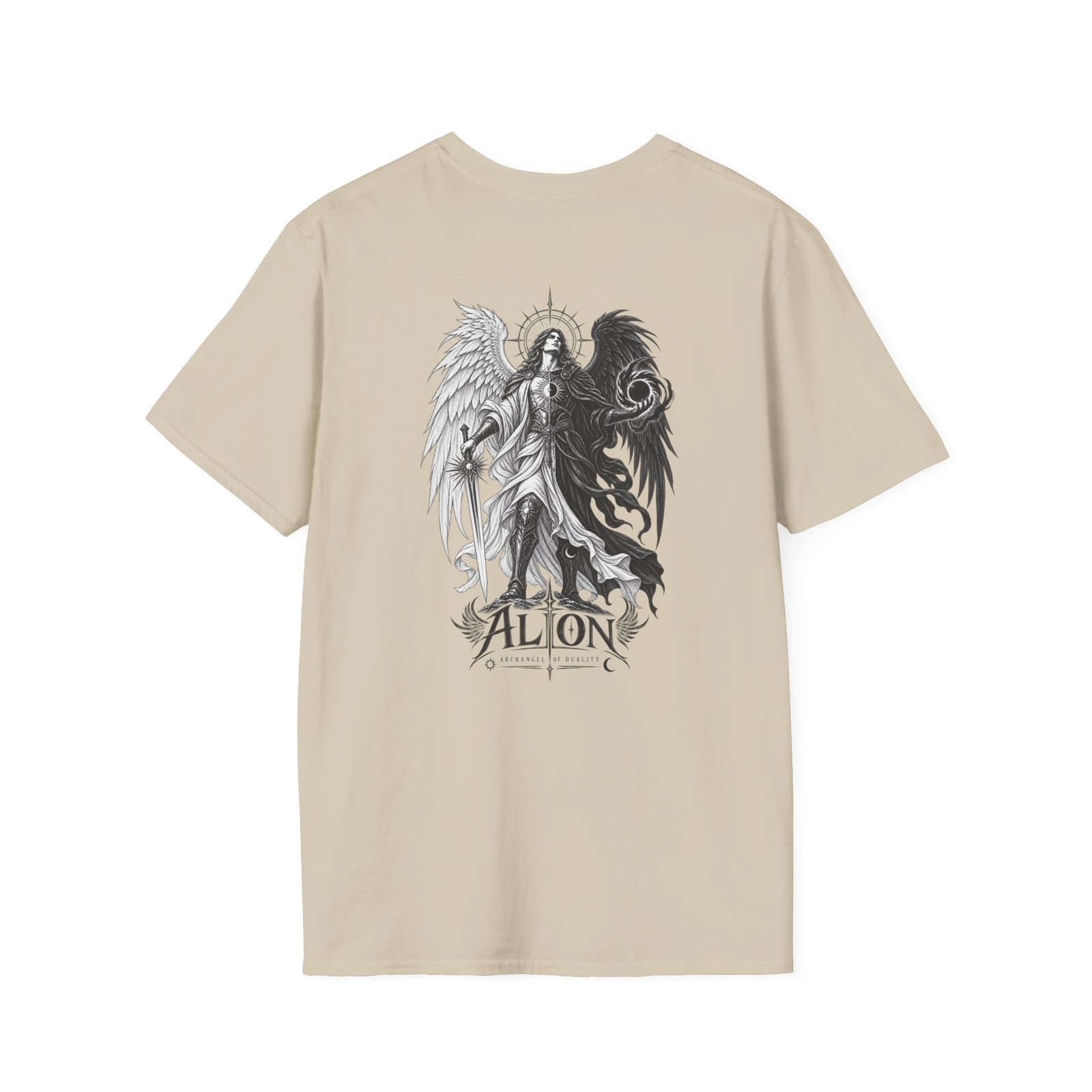 Archangel Alion - Angel of Duality Graphic Tee - Image 10
